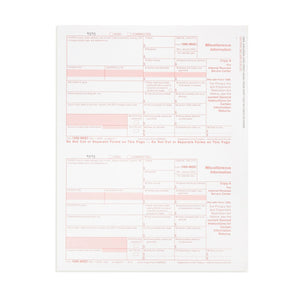 2023 Blue Summit Supplies 1099-MISC 5-Part Tax Form Bundle, with Self-Seal Envelopes, 12 Pack Tax Form Envelopes Blue Summit Supplies 