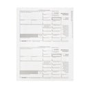 2023 1099 MISC 3 Part Tax Forms Kit, 25 Pack, NO COPY A, 25 Vendor Kit of Laser Forms Designed for QuickBooks and Accounting Software, 25 Self Seal Envelopes Included Blue Summit Supplies 