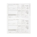 2023 1099 MISC 3 Part Tax Forms Kit, NO COPY A, 50 Vendor Kit of Laser Forms Designed for QuickBooks and Accounting Software, 50 Self Seal Envelopes Included Blue Summit Supplies 