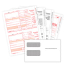 2025 Blue Summit Supplies 1099-MISC 5-Part Tax Form Bundle, with Self-Seal Envelopes, 12 Pack