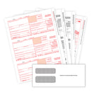 2025 Blue Summit Supplies Tax Forms, 1099-NEC Self-Seal 4-Part Tax Form BUNDLE, with Software, 25-Pack