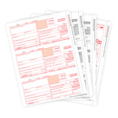 2025 Blue Summit Supplies Tax Forms, 1099-NEC 4-Part Tax Form KIT, 25-Pack