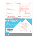 2025 Blue Summit Supplies Tax Forms, W2 6 Part Tax Forms Kit, 25 Count