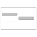 Blue Summit Supplies 100 W2 Envelopes for 4-Up Box W2 Forms, Peel & Seal, Security Tint, 100 Pack