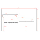 Blue Summit Supplies 100 W2 Envelopes for 4-Up Box W2 Forms, Peel & Seal, Security Tint, 100 Pack