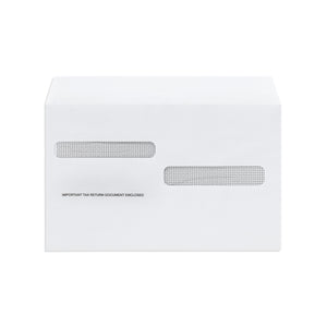 Blue Summit Supplies Envelopes, 4-Up W2 Tax Form Envelopes, Self Seal, 25 Pack