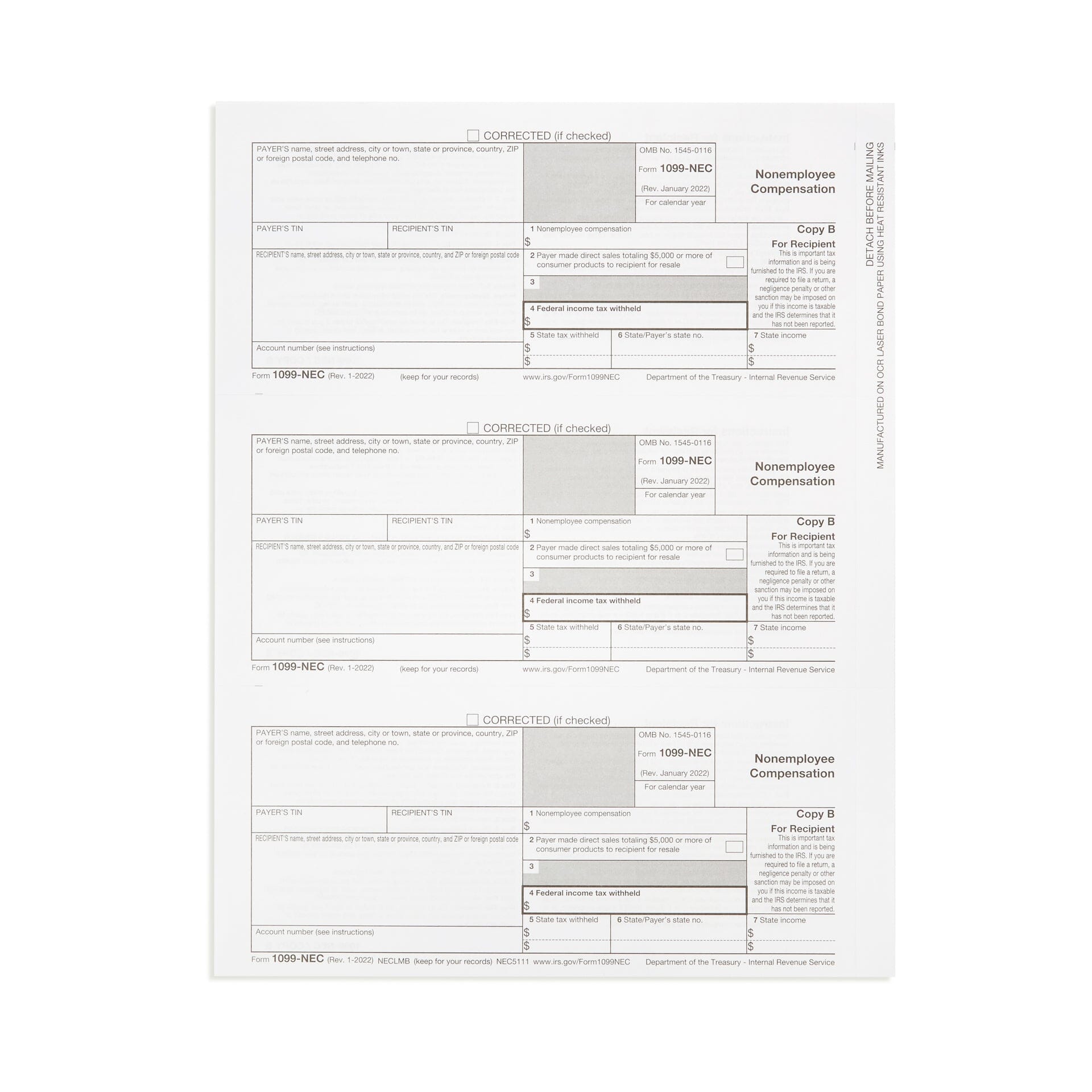 2021 1099 Misc Tax Forms 2024 1099-MISC Tax Forms Kit - Complete 5-Part ... 2021 1099 Misc Tax Forms 2024 1099-MISC Tax Forms Kit - Complete 5-Part ...