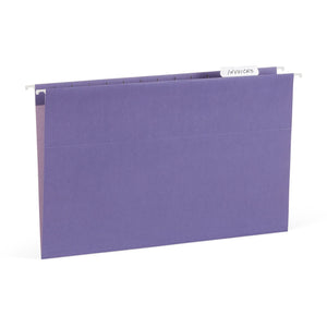 Hanging File Folders, Legal Size, Purple, 25 pack Blue Summit Supplies 