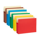 Blue Summit Expanding File Pockets, Letter Size, 5.25” Expansion, Assorted Colors – 10 Folders Blue Summit Supplies 