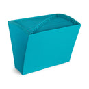 Blue Summit Teal Expanding File, Open Top, Letter Size, A-Z Organizer, 21 Pockets Blue Summit Supplies 