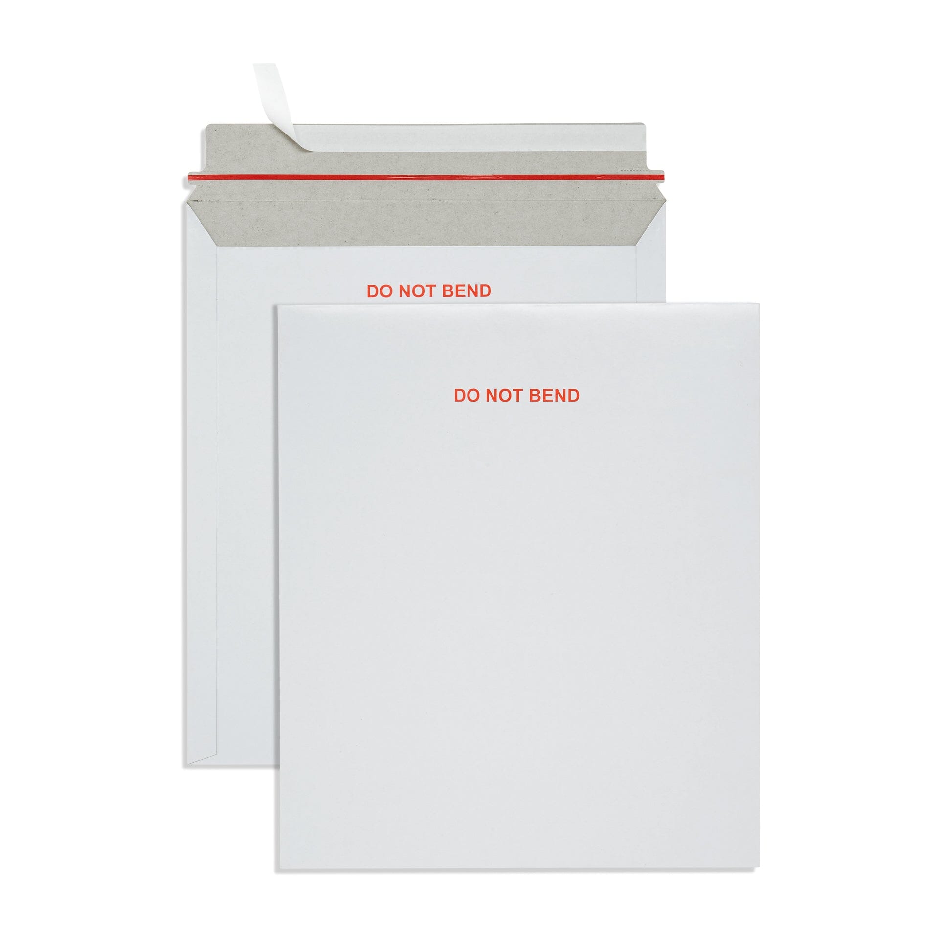 Blue Summit 12.75” x 15” Self-Seal Rigid Document Mailers Stay, 25 Pac