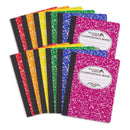 Wide Ruled Composition Notebooks, 100ct, Assorted Colors, Carton, 48 Pack Blue Summit Supplies 