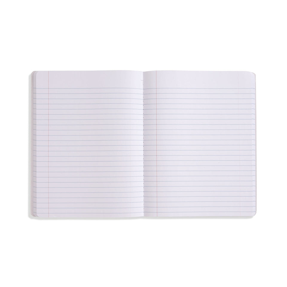 Wide Ruled Composition Notebooks, 100ct, Assorted Colors, Carton, 48 Pack Blue Summit Supplies 