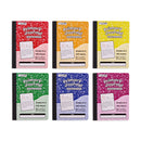 Story Book, Half Page, Assorted Colors, 6 Pack Blue Summit Supplies 