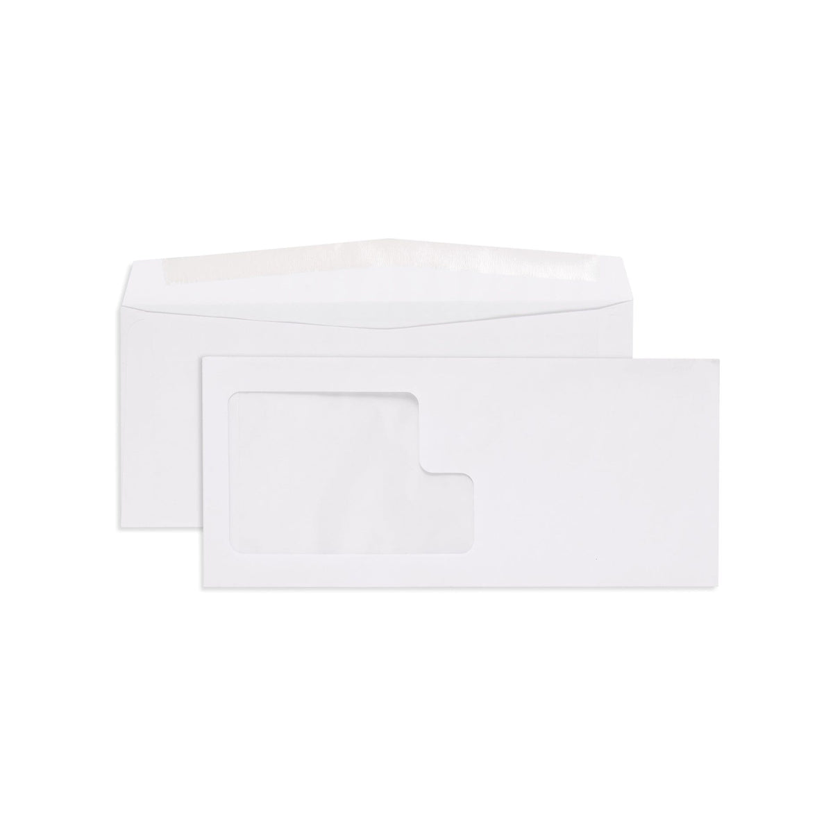 Window Envelope Postnl Blue Summit #10 Pistol Window Envelopes with Gummed Seal, 4-1/8” x 9-1