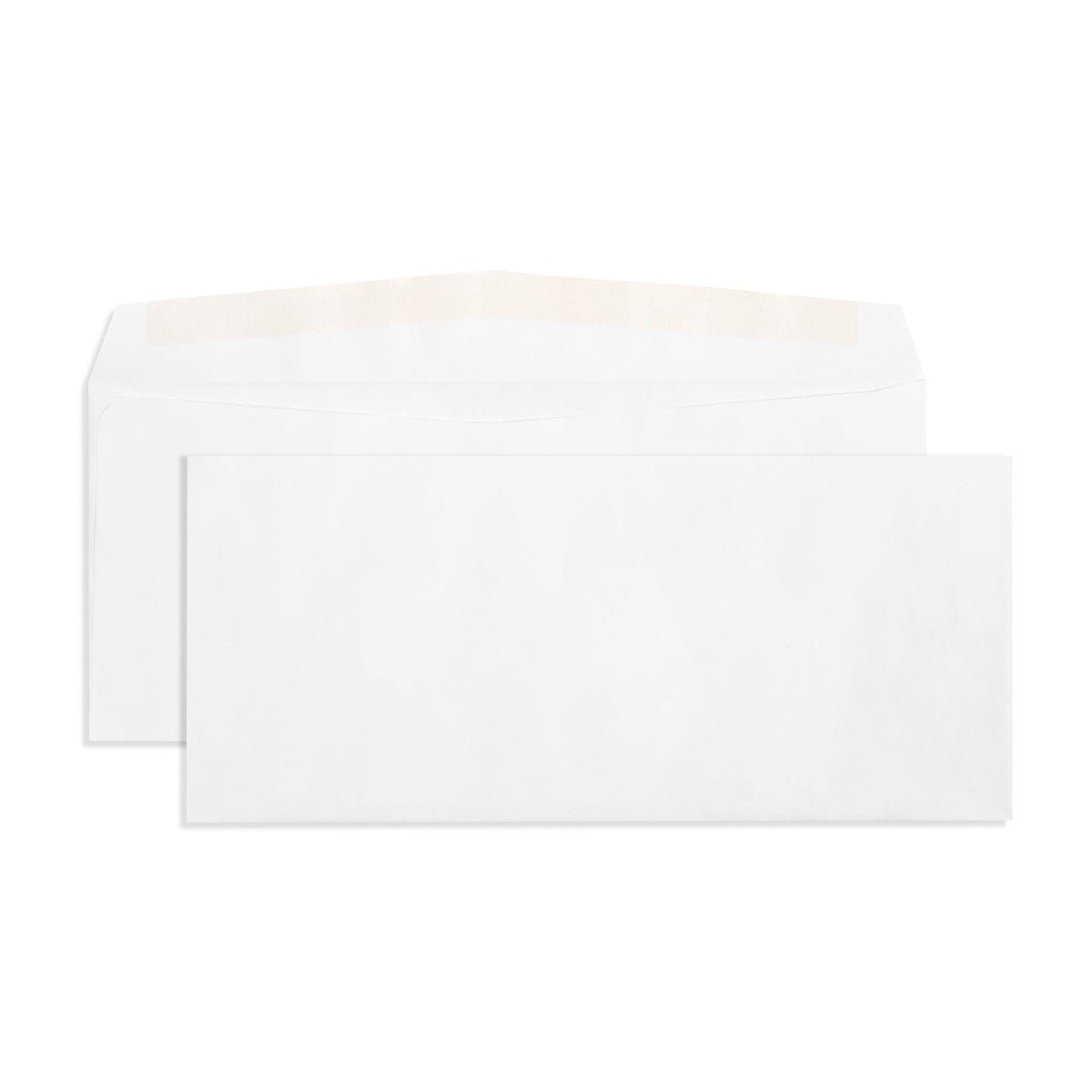 Blue Summit #10 Windowless Envelopes with Gummed Flap, Printer Friendl