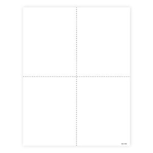 2025 Blue Summit Supplies Tax Forms, Blank W2 4-Up Tax Forms, 100-Count