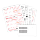 2025 Blue Summit Supplies Tax Forms, W2 6 Part Tax Forms Bundle with Software and Self Seal Envelopes, 50-Count