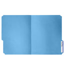 File Folders, Letter Size, Blue, 200 Folders Blue Summit Supplies 
