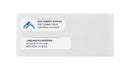 Blue Summit Supplies #10 Business Envelopes, Double Window, Security Tint, Self Seal, 500/Pack