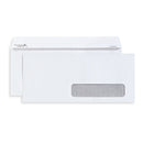 Blue Summit Supplies #10 Business Envelopes, Single Right Window, Security Tint, Latex Seal, 500/Pack