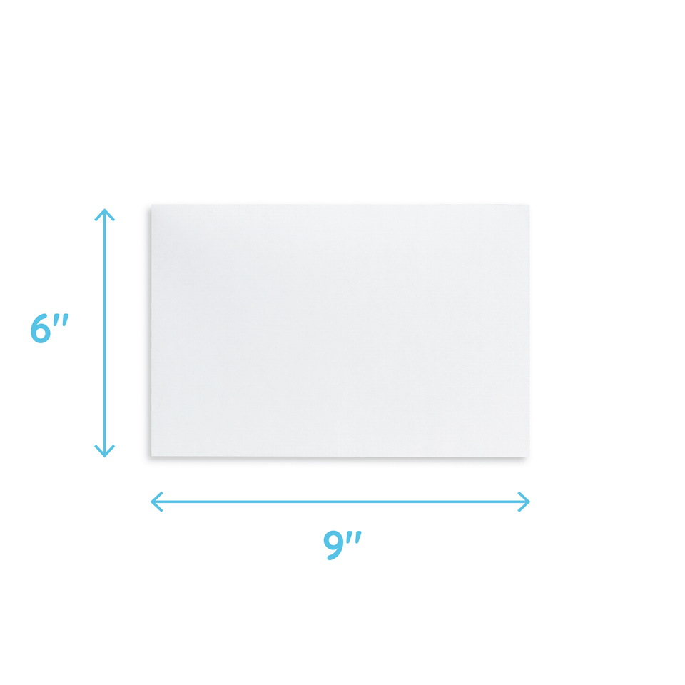 Security Booklet Envelopes, 6" x 9", White Paper, 250 Count Envelopes Blue Summit Supplies 