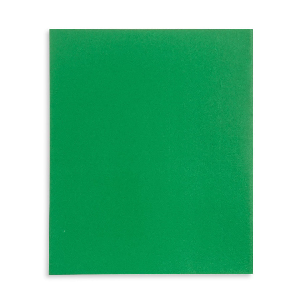 Two Pocket Folders, Assorted Colors, 50 Pack Folders Blue Summit Supplies 