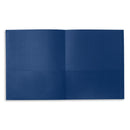 Two Pocket Folders, Assorted Colors, 50 Pack Folders Blue Summit Supplies 