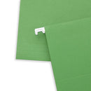 Hanging File Folders, Letter Size, Green, 25 Pack Folders Blue Summit Supplies 