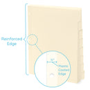 3 Ring Binder Dividers, 1/8 Cut Tabs, Manila, 96 Pack Binder Dividers Blue Summit Supplies 