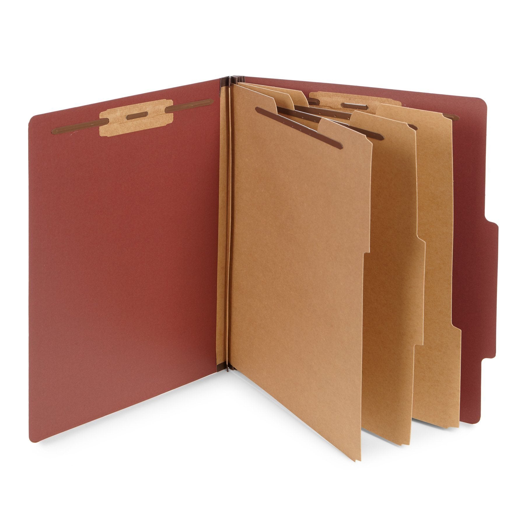 Blue Summit Supplies Classification Folders, Letter Size, 3-Divider, T
