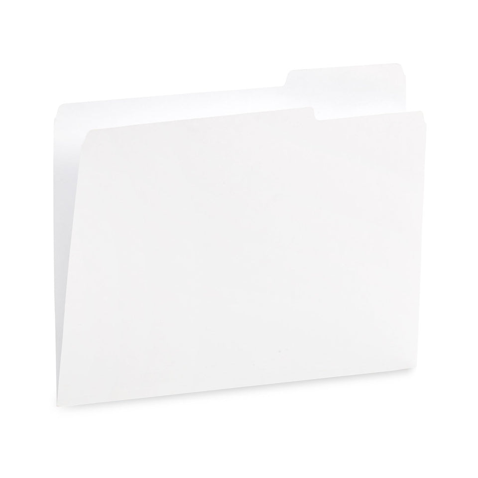Warm Tones File Folders with 1/3 Cut Tab, Letter Size, Assorted Colors, 100 Count Folders Blue Summit Supplies 