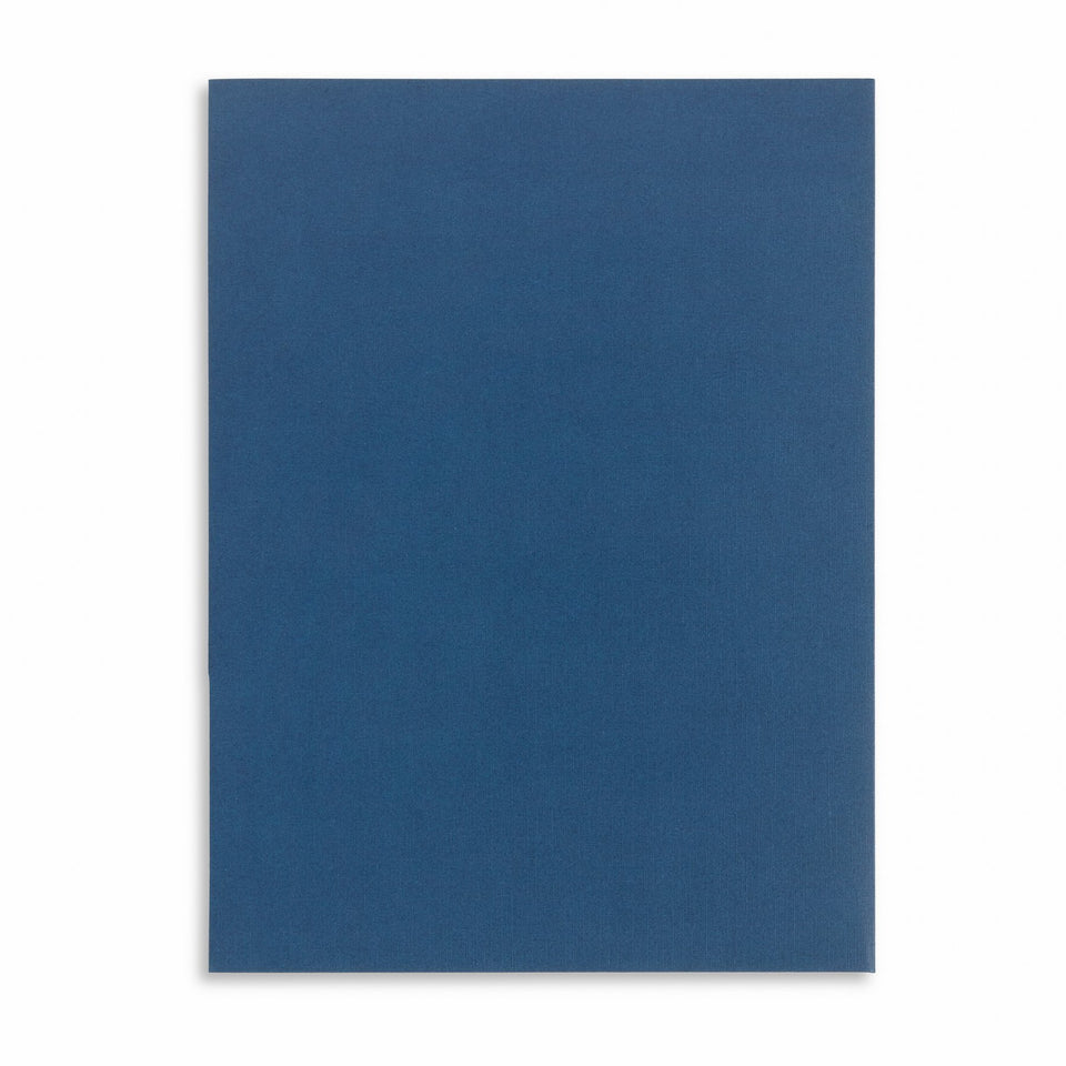 Tax Return Folders, Two Pocket, Dark Blue, 25 Pack Folders Blue Summit Supplies 