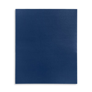 Two Pocket Folders, Dark Blue, 25 Pack Folders Blue Summit Supplies 