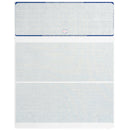 Blank Check Stock, Perforated, 500 Sheets Business Forms Blue Summit Supplies 