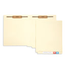 End Tab Fastener File Folders, Letter Size, Manila, 50 Pack Folders Blue Summit Supplies 