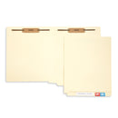 Heavyweight End Tab Fastener File Folders, Letter Size, Manila, 50 Pack Folders Blue Summit Supplies 