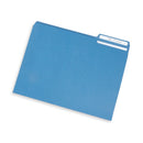 File Folders, Letter Size, Blue, 100 Pack Folders Blue Summit Supplies 