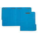 Fastener File Folders, Light Blue, 50 Pack Folders Blue Summit Supplies 