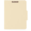 Fastener File Folders, Letter Size, Manila, 50 Pack Folders Blue Summit Supplies 