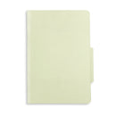 Classification Folders with 2 Dividers, Legal Size, Gray/Green, 10 Count Folders Blue Summit Supplies 