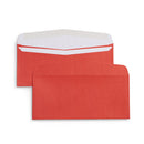 Blue Summit Supplies #10 Red Christmas Envelopes, Gummed Seal, 100/Box