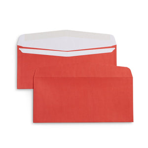 #10 Red Christmas Envelopes, Gummed Seal, 100 Count Envelopes Blue Summit Supplies 