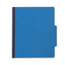 Classification Folders with 1 Divider, Letter Size, Dark Blue, 10 Count Folders Blue Summit Supplies 
