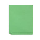 End Tab Fastener File Folders, Letter Size, Green, 50 Pack Folders Blue Summit Supplies 