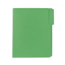 Blue Summit Supplies Fastener Folders, Reinforced, Letter, 1/3 Tab, Green, 50 Pack Fastener Folders Blue Summit Supplies 