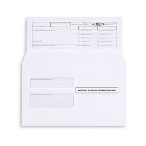 W2 Tax Form Envelopes, Self Seal, 50 Count Envelopes Blue Summit Supplies 