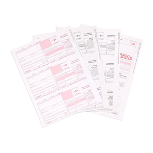 Blue Summit Supplies Tax Forms, 1099-NEC 5-Part Tax Form KIT, 100-Pack 1099 Forms Blue Summit Supplies 