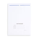 Visitor Badge Log Book, 250 Stickers Business Forms Blue Summit Supplies 