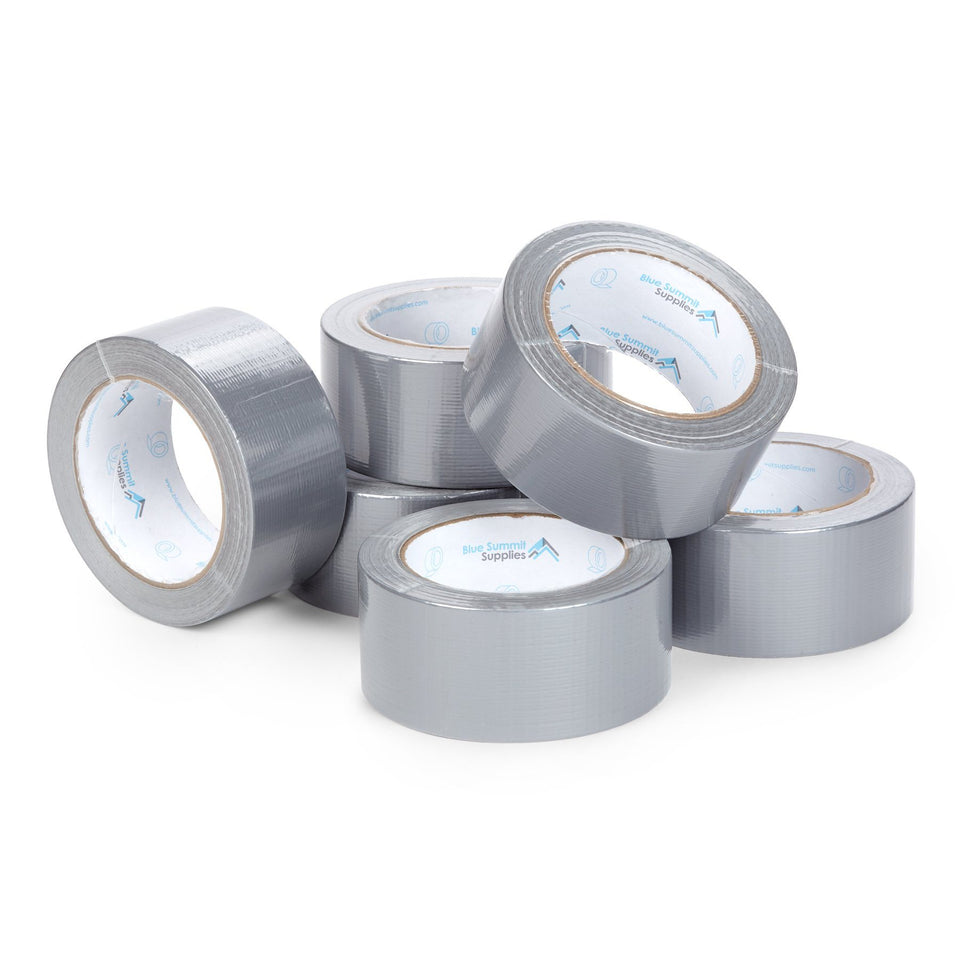 Heavy Duty Duct Tape, 6 Pack Tape Blue Summit Supplies 